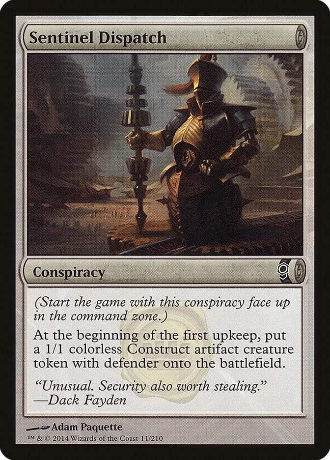 Magic: The Gathering MTG Single Sentinel Dispatch [Conspiracy]