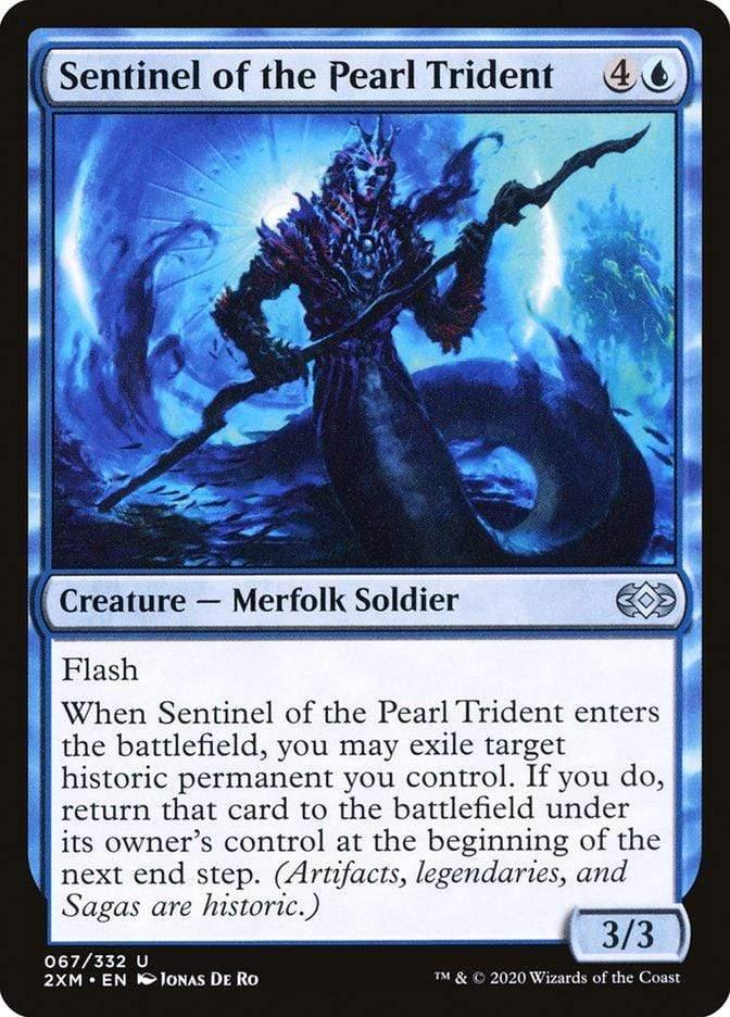 Magic: The Gathering MTG Single Sentinel of the Pearl Trident [Double Masters]