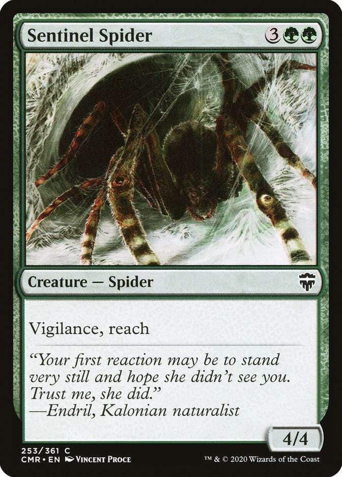 Magic: The Gathering MTG Single Sentinel Spider [Commander Legends]