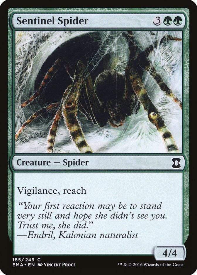 Magic: The Gathering MTG Single Sentinel Spider [Eternal Masters]