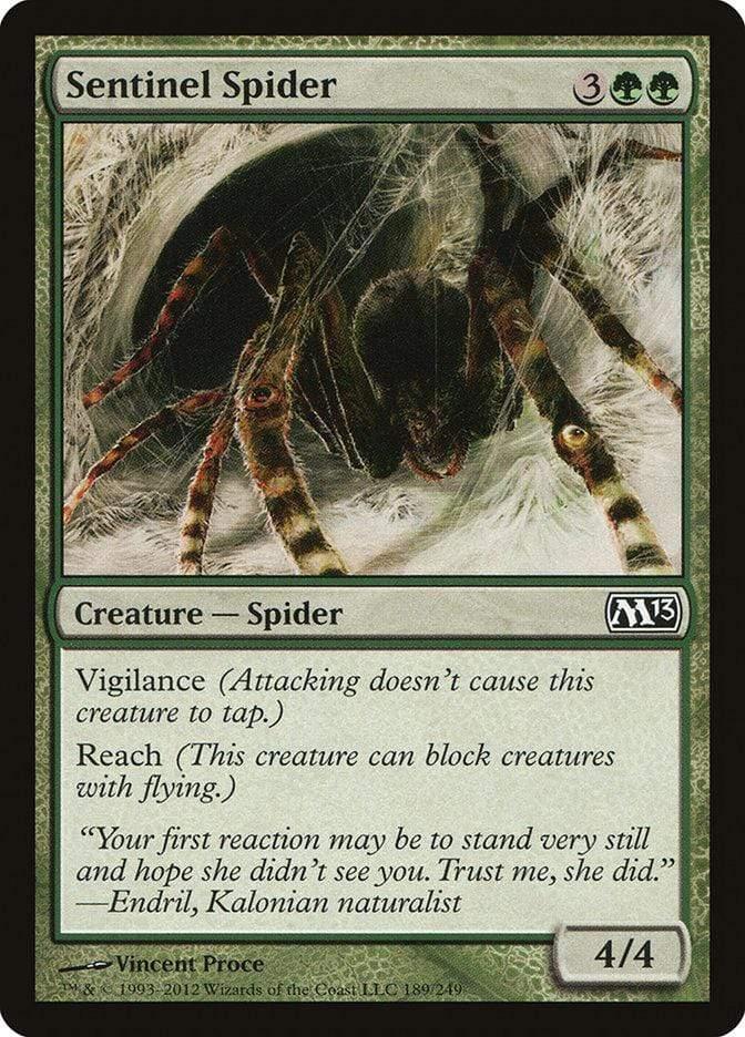 Magic: The Gathering MTG Single Sentinel Spider [Magic 2013]