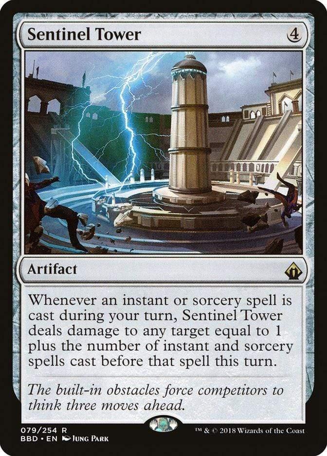 Magic: The Gathering MTG Single Sentinel Tower [Battlebond]