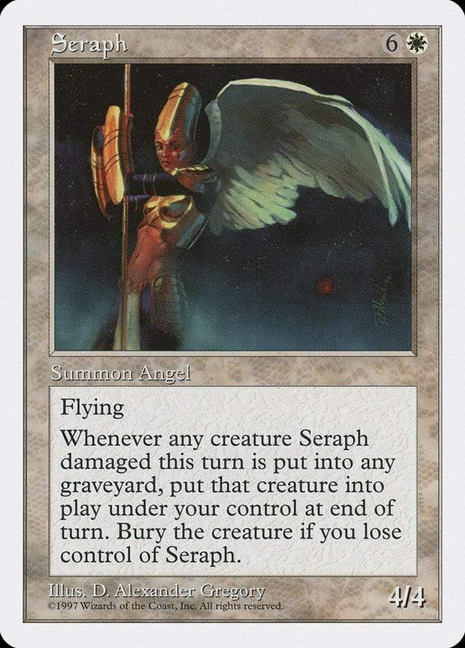 Magic: The Gathering MTG Single Seraph [Fifth Edition]