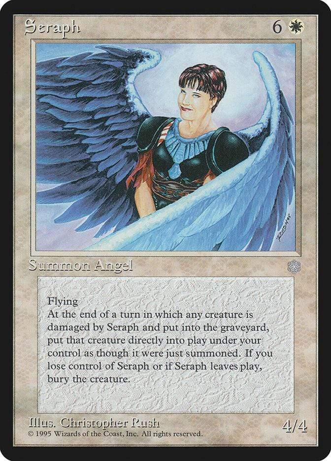 Magic: The Gathering MTG Single Seraph [Ice Age]