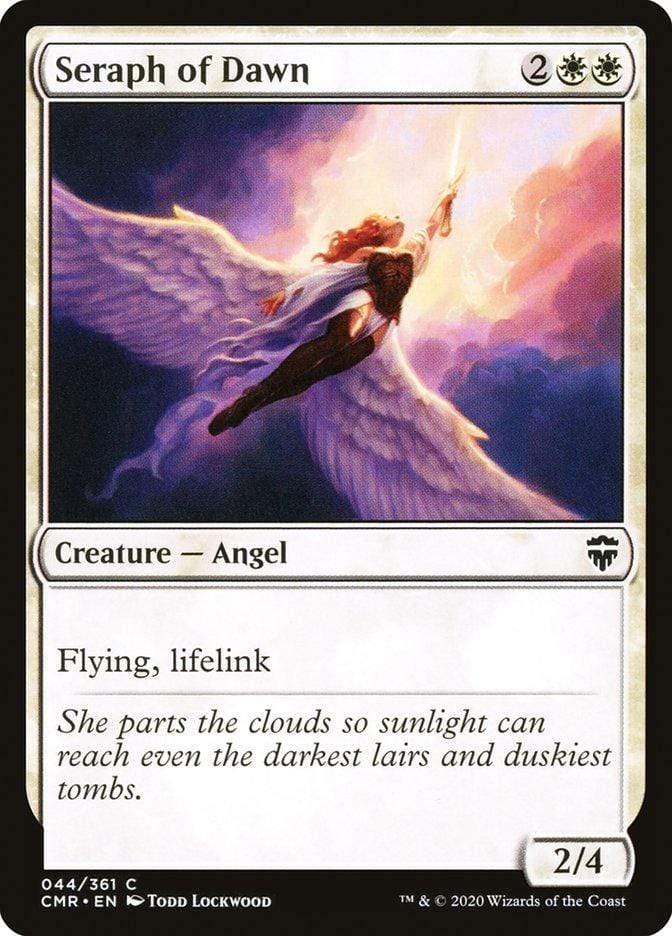 Magic: The Gathering MTG Single Seraph of Dawn [Commander Legends]