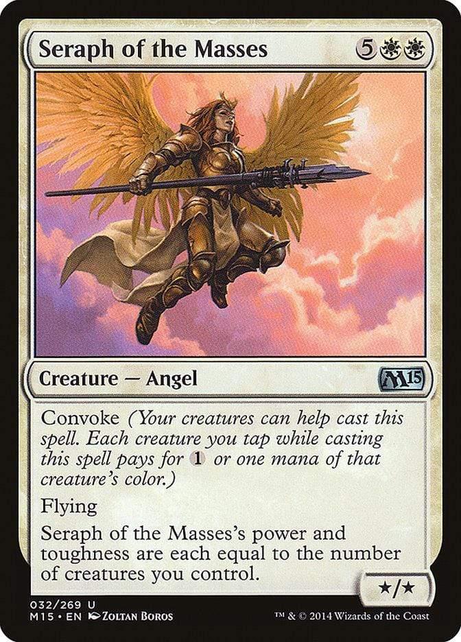 Magic: The Gathering MTG Single Seraph of the Masses [Magic 2015]