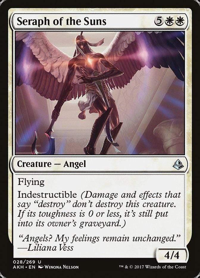 Magic: The Gathering MTG Single Seraph of the Suns [Amonkhet]