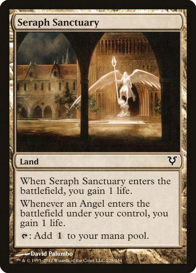 Magic: The Gathering MTG Single Seraph Sanctuary [Avacyn Restored]