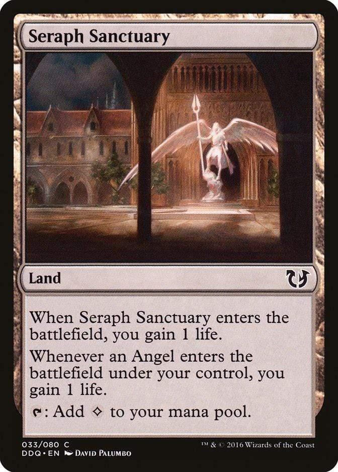 Magic: The Gathering MTG Single Seraph Sanctuary [Duel Decks: Blessed vs. Cursed]
