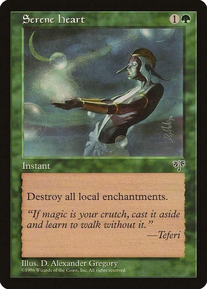 Magic: The Gathering MTG Single Serene Heart [Mirage]
