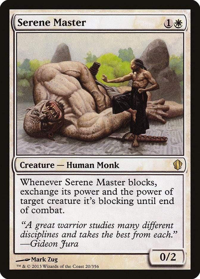 Magic: The Gathering MTG Single Serene Master [Commander 2013]