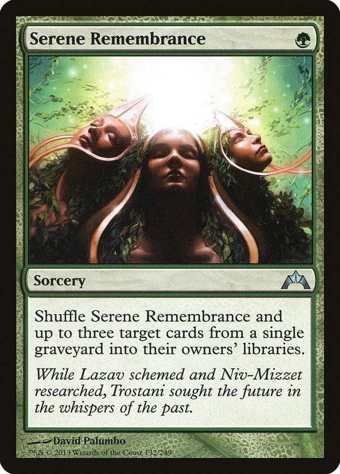 Magic: The Gathering MTG Single Serene Remembrance [Gatecrash]
