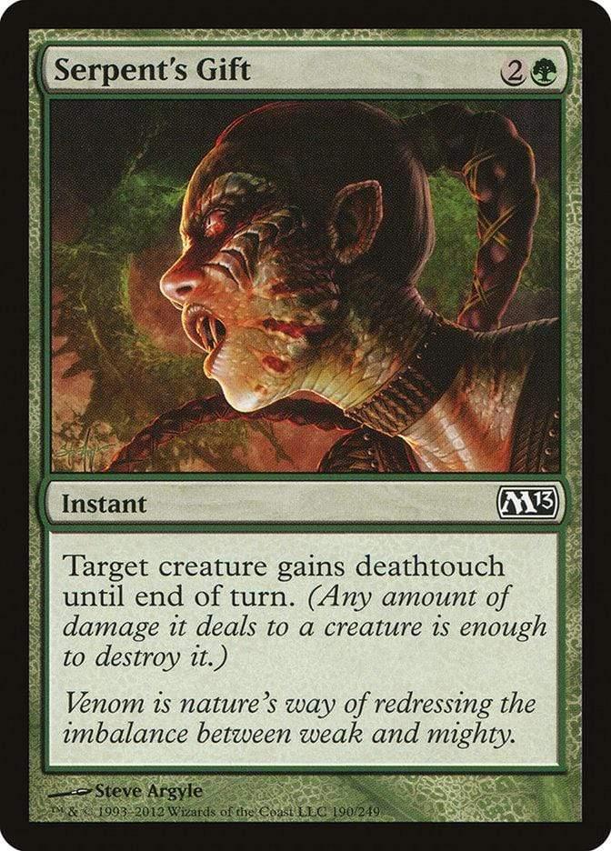 Magic: The Gathering MTG Single Serpent's Gift [Magic 2013]