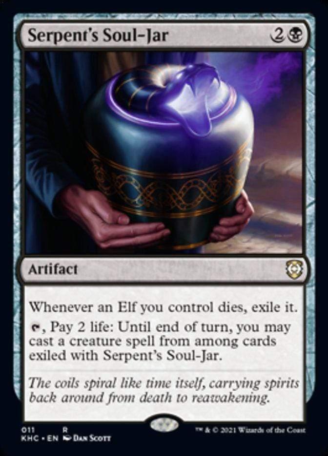 Magic: The Gathering MTG Single Serpent's Soul-Jar [Kaldheim Commander]