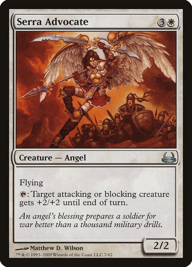 Magic: The Gathering MTG Single Serra Advocate [Duel Decks: Divine vs. Demonic]