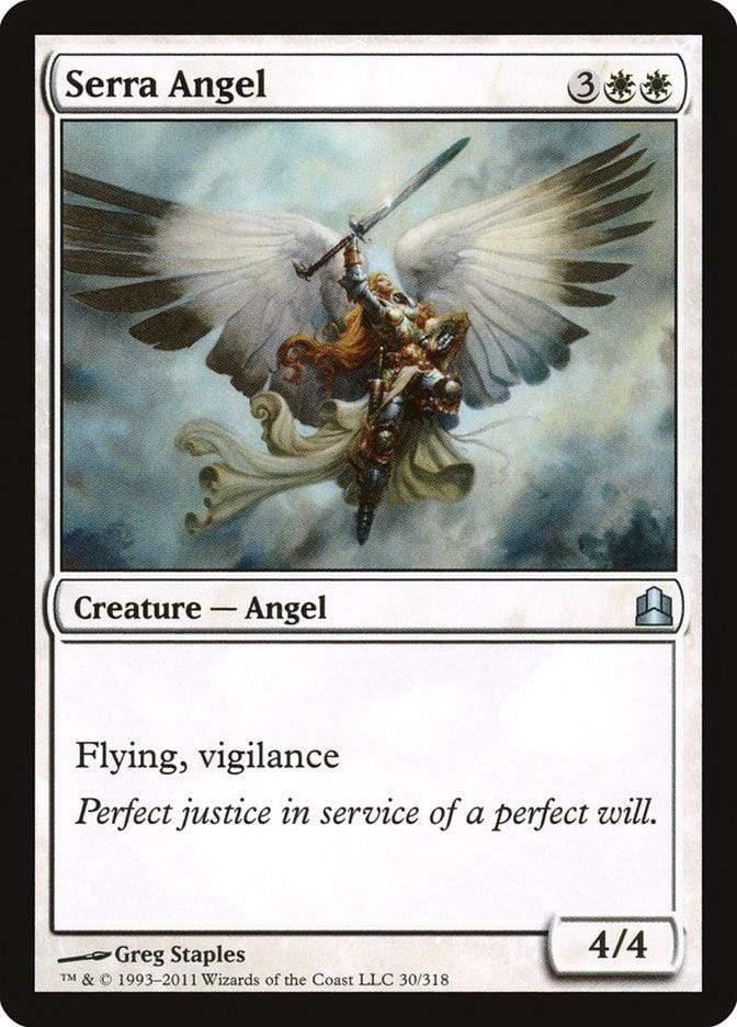 Magic: The Gathering MTG Single Serra Angel [Commander 2011]