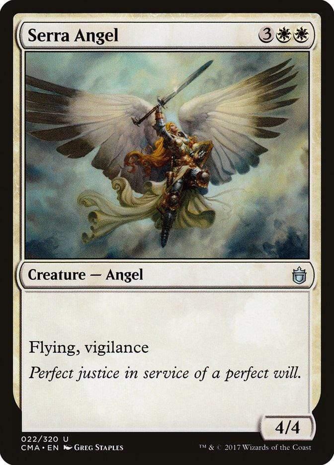Magic: The Gathering MTG Single Serra Angel [Commander Anthology]