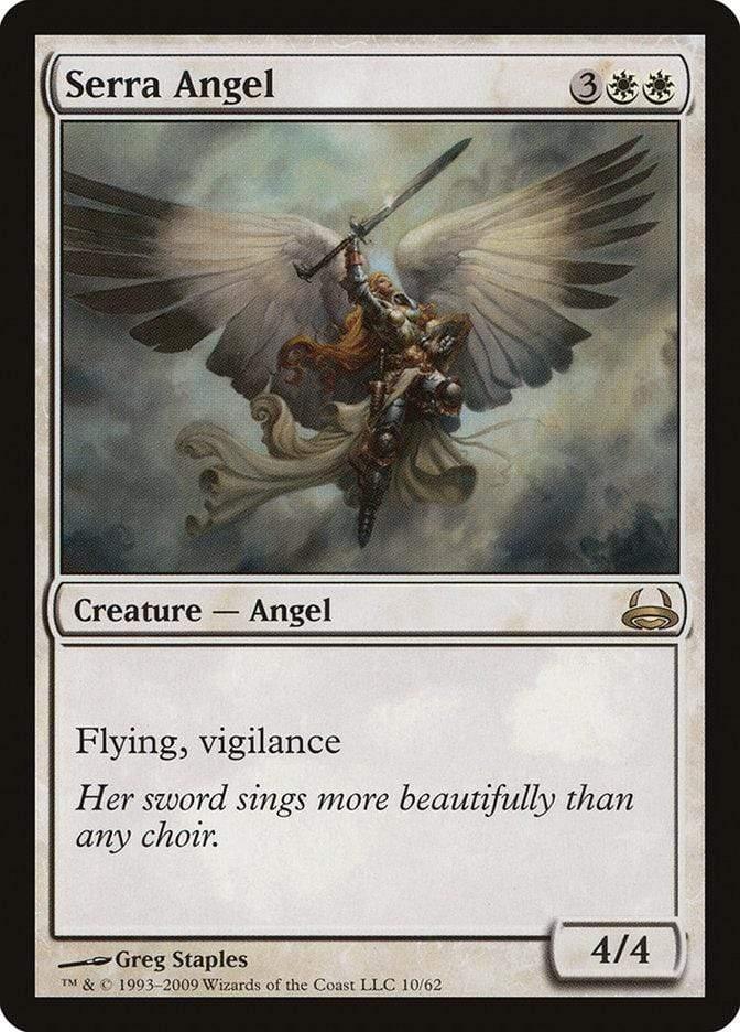 Magic: The Gathering MTG Single Serra Angel [Duel Decks: Divine vs. Demonic]