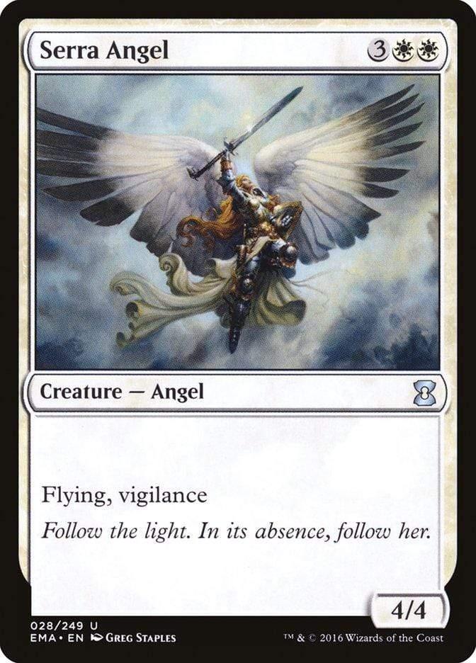 Magic: The Gathering MTG Single Serra Angel [Eternal Masters]