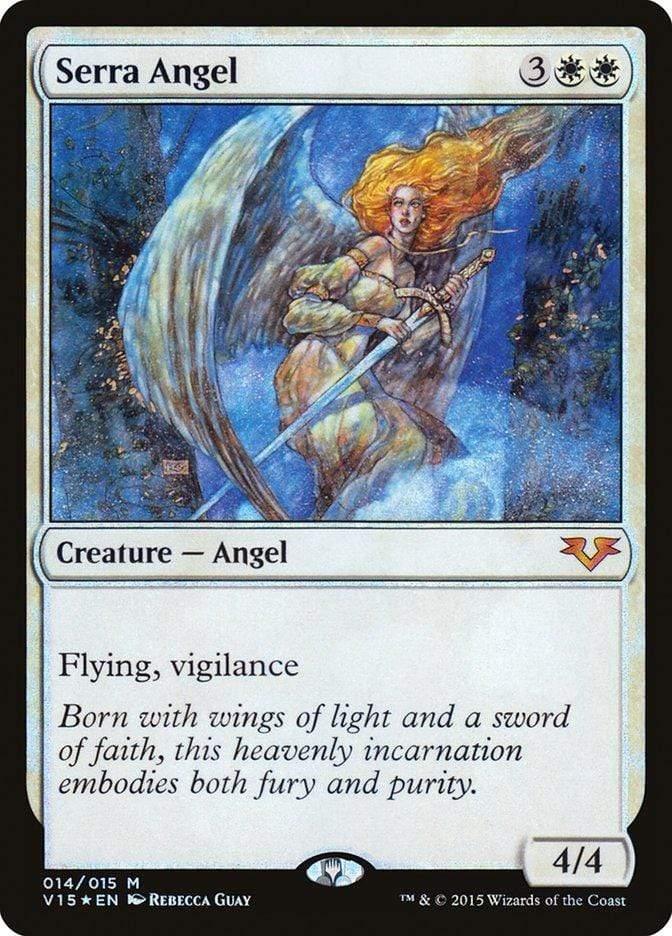 Magic: The Gathering MTG Single Serra Angel [From the Vault: Angels]