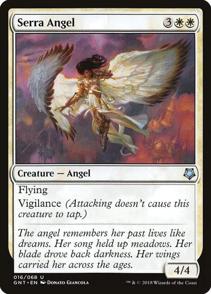 Magic: The Gathering MTG Single Serra Angel [Game Night]