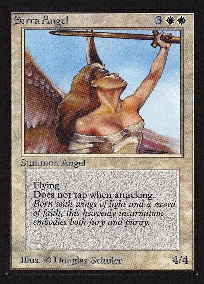 Magic: The Gathering MTG Single Serra Angel [International Collectors’ Edition]
