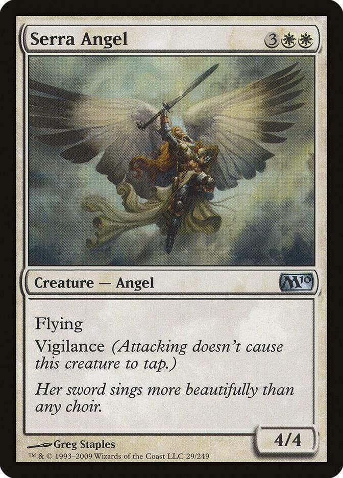 Magic: The Gathering MTG Single Serra Angel [Magic 2010]