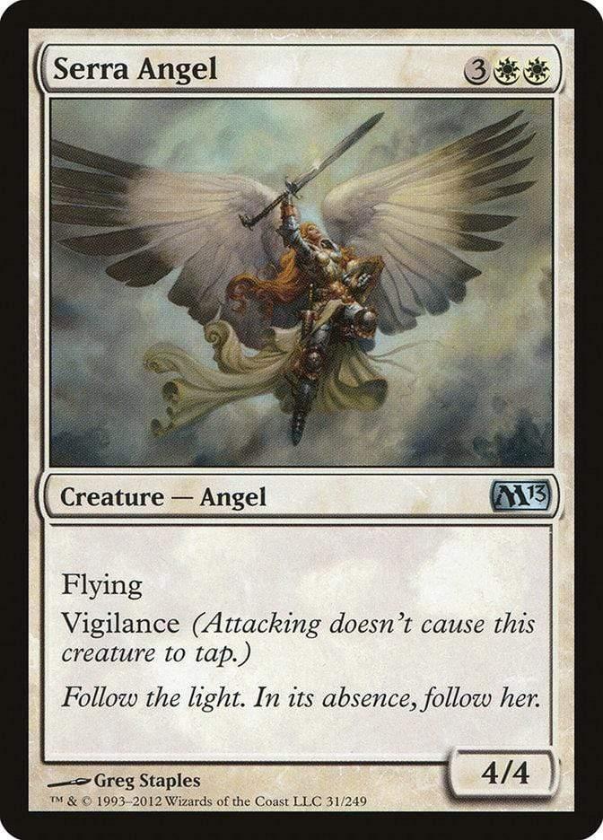 Magic: The Gathering MTG Single Serra Angel [Magic 2013]