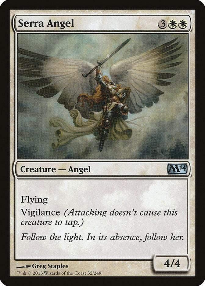 Magic: The Gathering MTG Single Serra Angel [Magic 2014]