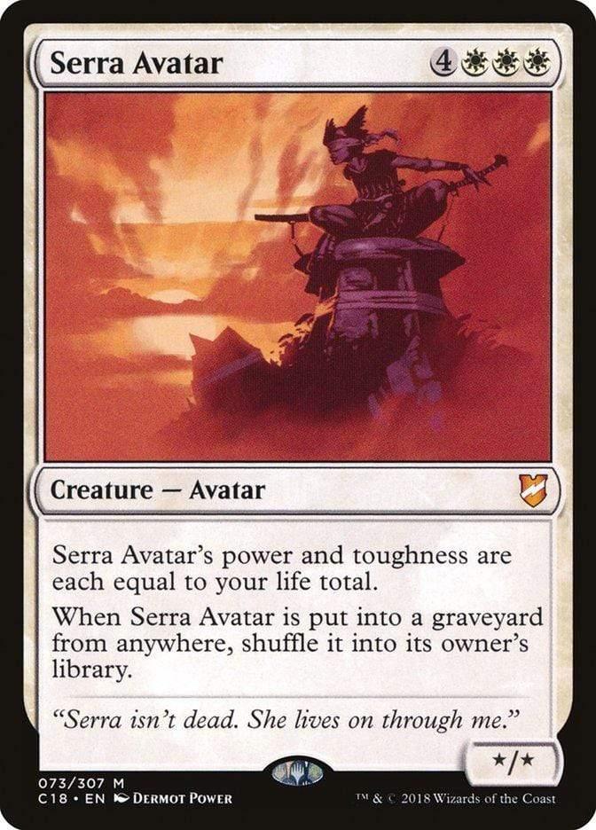 Magic: The Gathering MTG Single Serra Avatar [Commander 2018]