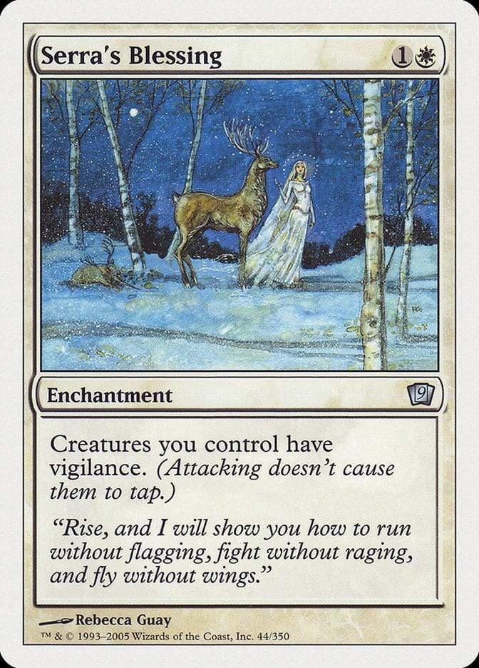 Magic: The Gathering MTG Single Serra's Blessing [Ninth Edition]