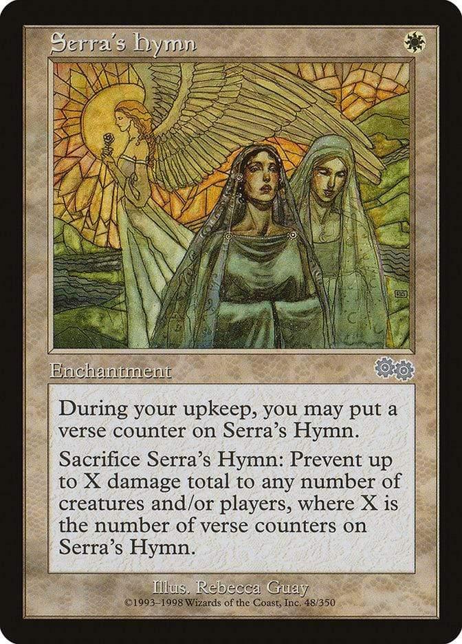 Magic: The Gathering MTG Single Serra's Hymn [Urza's Saga]