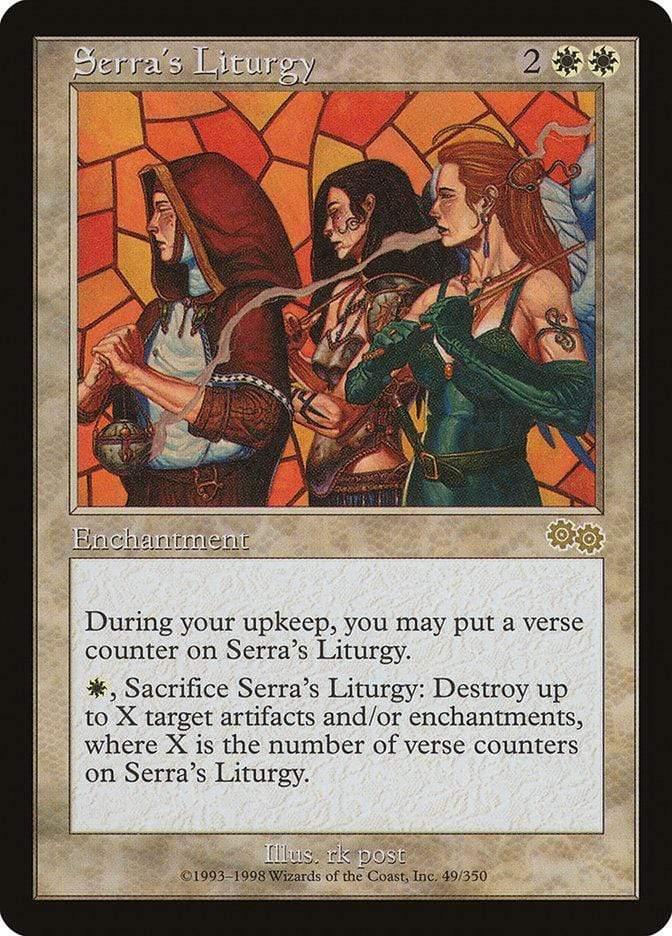 Magic: The Gathering MTG Single Serra's Liturgy [Urza's Saga]