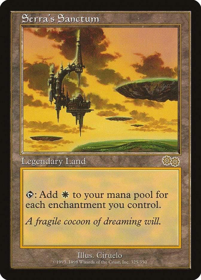 Magic: The Gathering MTG Single Serra's Sanctum [Urza's Saga]