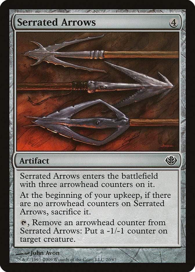 Magic: The Gathering MTG Single Serrated Arrows [Duel Decks: Garruk vs. Liliana]