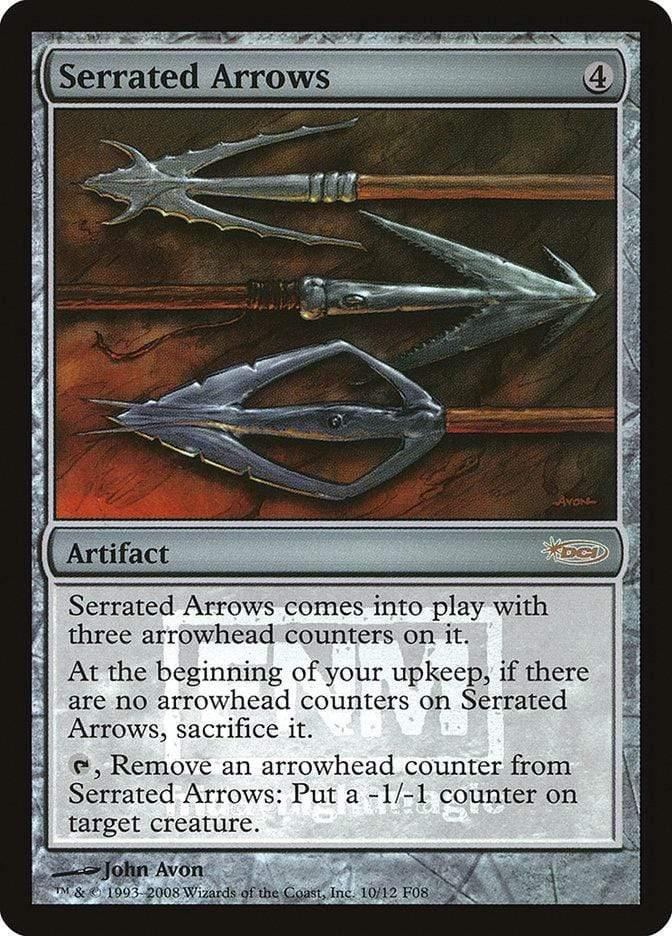 Magic: The Gathering MTG Single Serrated Arrows [Friday Night Magic 2008]