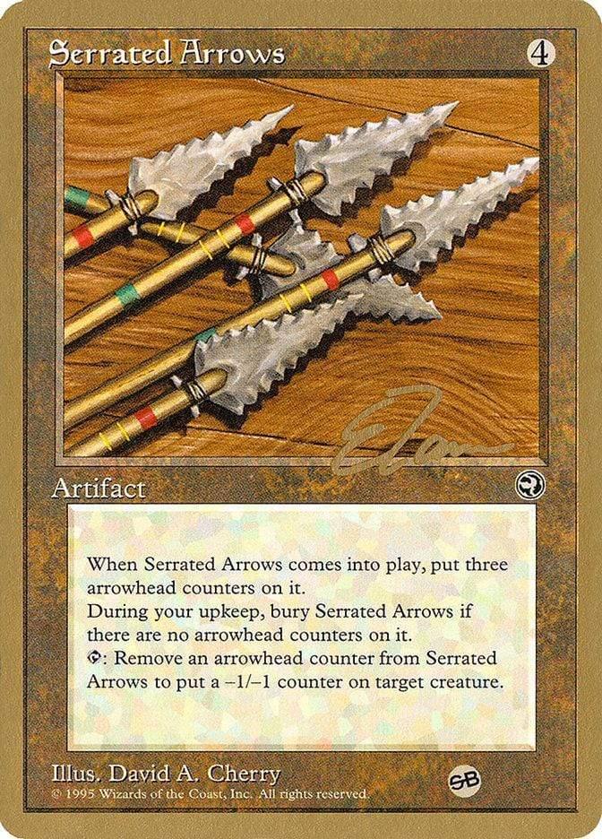 Magic: The Gathering MTG Single Serrated Arrows [Pro Tour Collector Set]