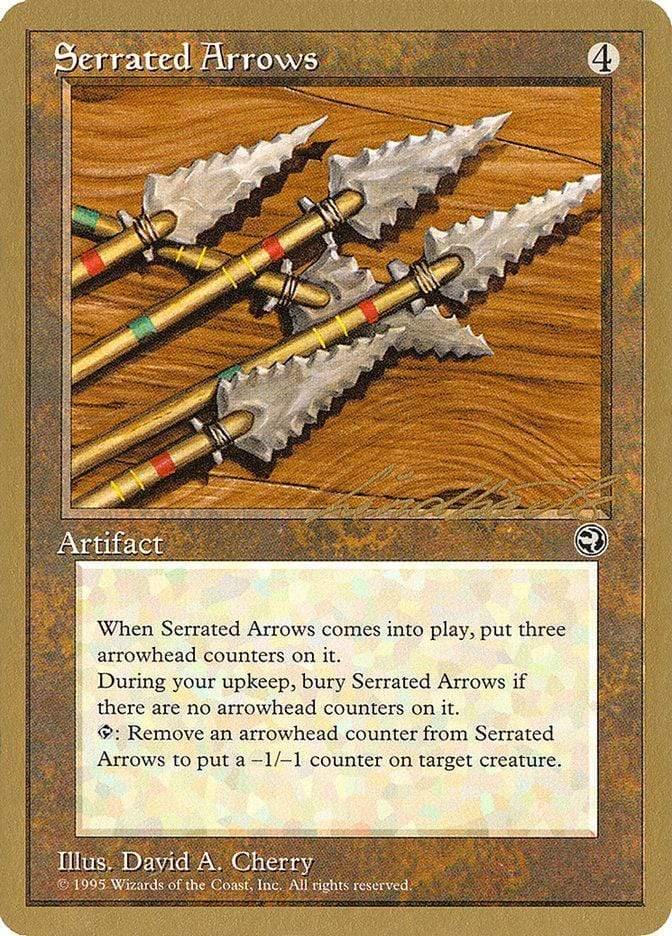 Magic: The Gathering MTG Single Serrated Arrows [Pro Tour Collector Set]