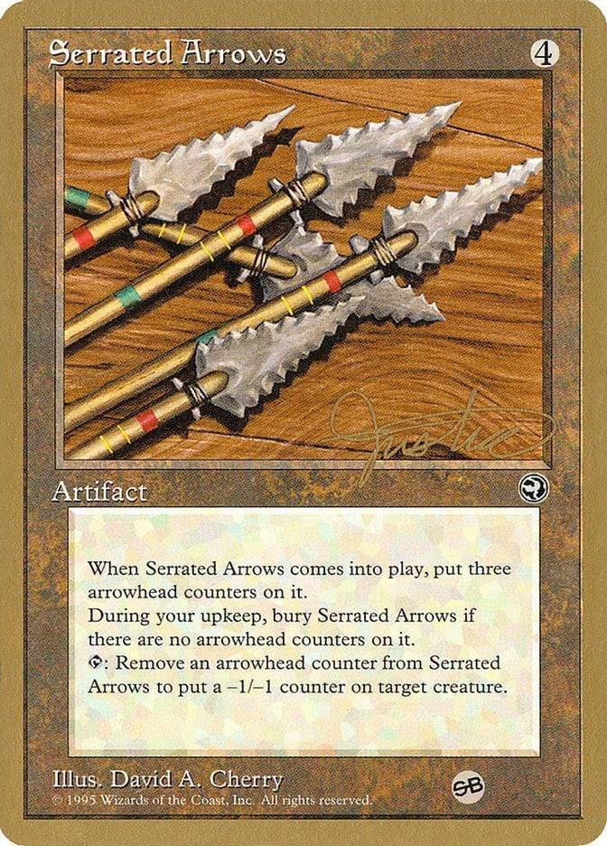 Magic: The Gathering MTG Single Serrated Arrows [Pro Tour Collector Set]
