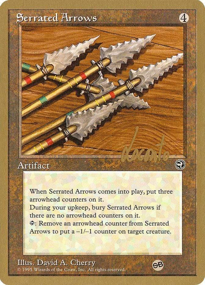 Magic: The Gathering MTG Single Serrated Arrows [Pro Tour Collector Set]