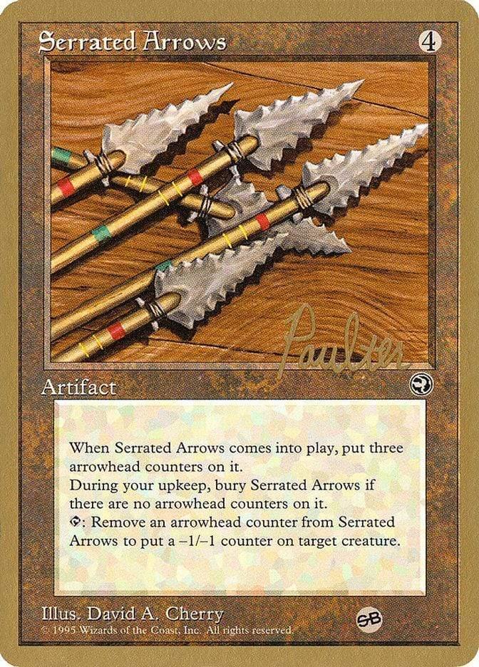 Magic: The Gathering MTG Single Serrated Arrows [Pro Tour Collector Set]