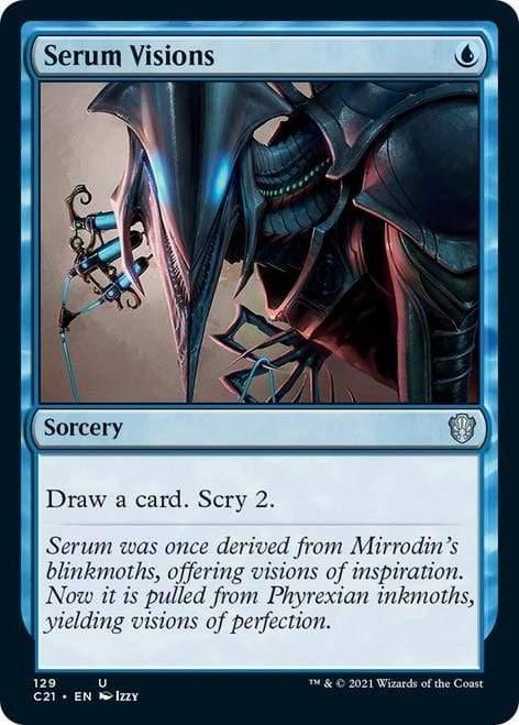Magic: The Gathering MTG Single Serum Visions [Commander 2021]