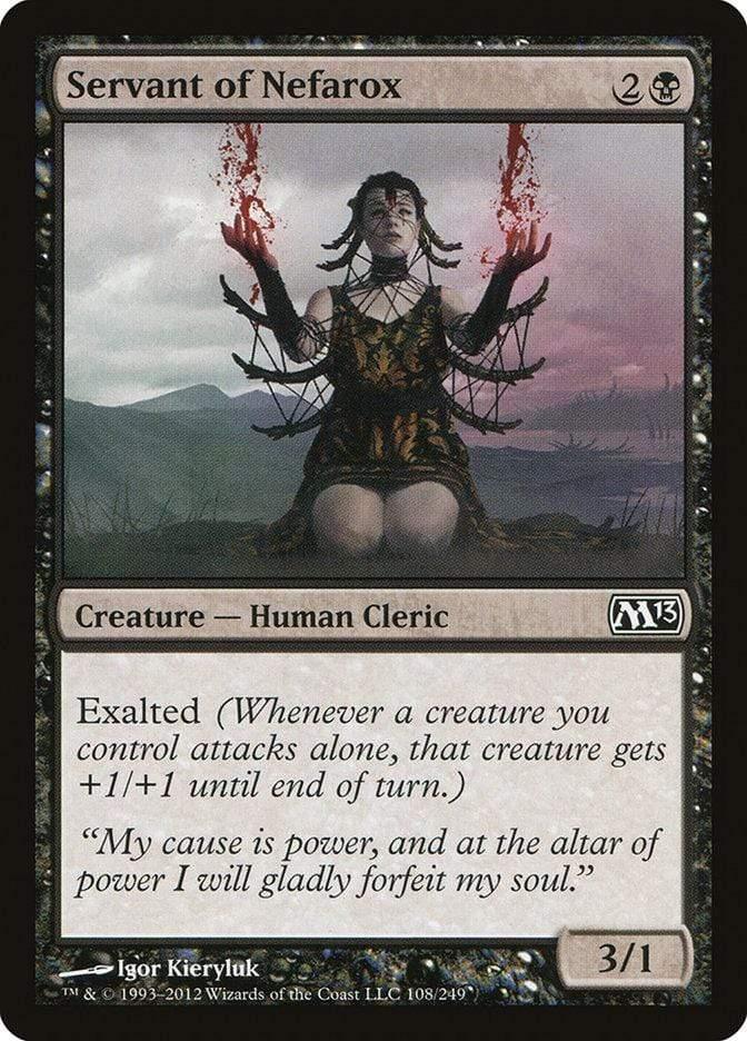 Magic: The Gathering MTG Single Servant of Nefarox [Magic 2013]