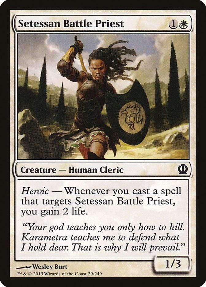 Magic: The Gathering MTG Single Setessan Battle Priest [Theros]