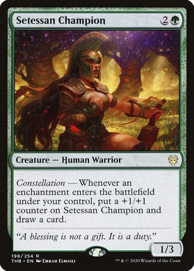 Magic: The Gathering MTG Single Setessan Champion [Theros Beyond Death]