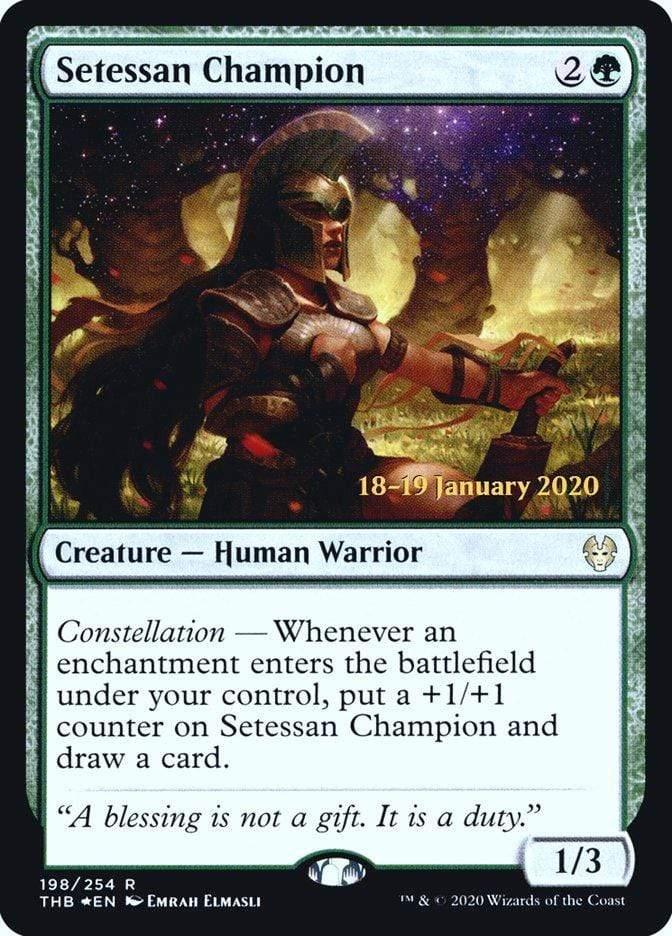Magic: The Gathering MTG Single Setessan Champion [Theros Beyond Death Prerelease Promos]