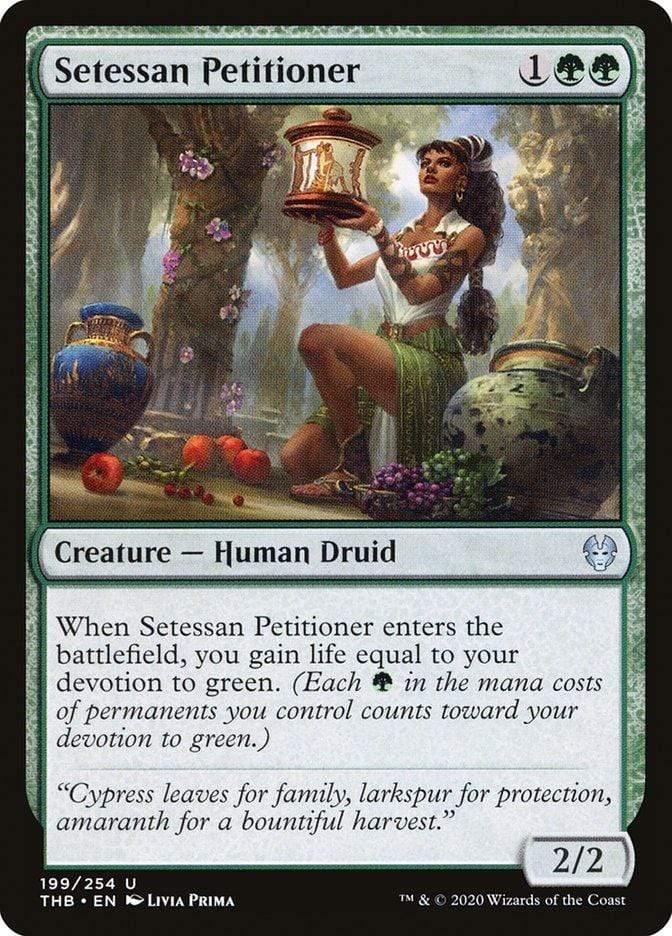 Magic: The Gathering MTG Single Setessan Petitioner [Theros Beyond Death]