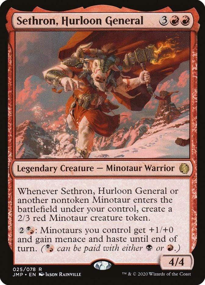 Magic: The Gathering MTG Single Sethron, Hurloon General [Jumpstart]