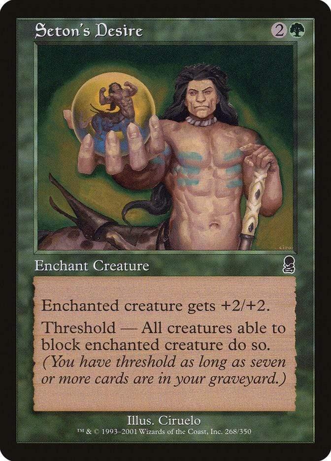 Magic: The Gathering MTG Single Seton's Desire [Odyssey]