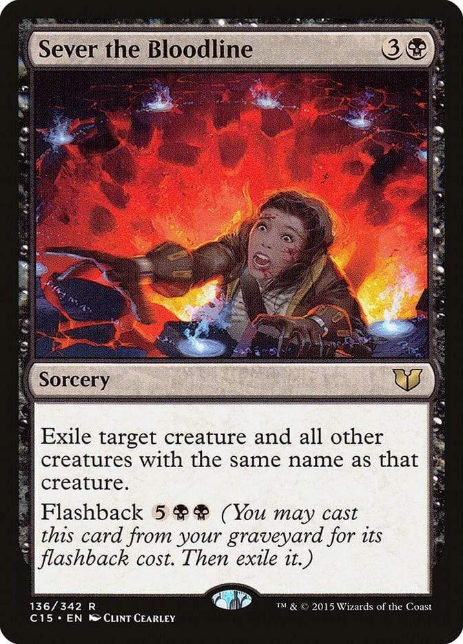 Magic: The Gathering MTG Single Sever the Bloodline [Commander 2015]